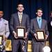 Michigan players Trey Burke, Mitch McGary, Nik Stauskas, and Matt Vogrich accept awards on Tuesday, April 16. AnnArbor.com I Daniel Brenner
